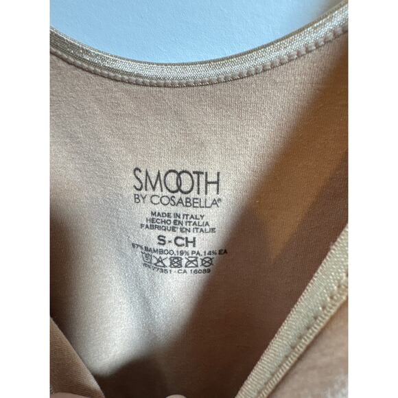 Cosabella Smooth Bamboo Tank Shaper Women's Size Small Nude Breath Camisole NWT - Picture 8 of 8